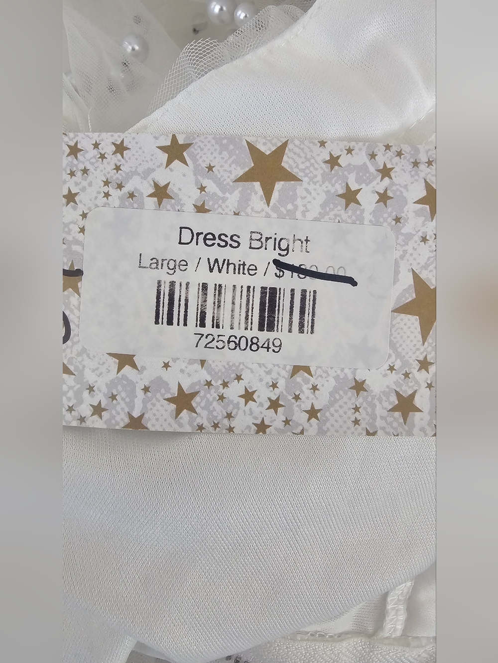 Blithe La Maxi Dress White L - Picture 8 of 10